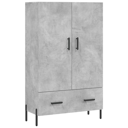 Highboard Betongrau 69,5x31x115 cm Holzwerkstoff - Pazzar.ch