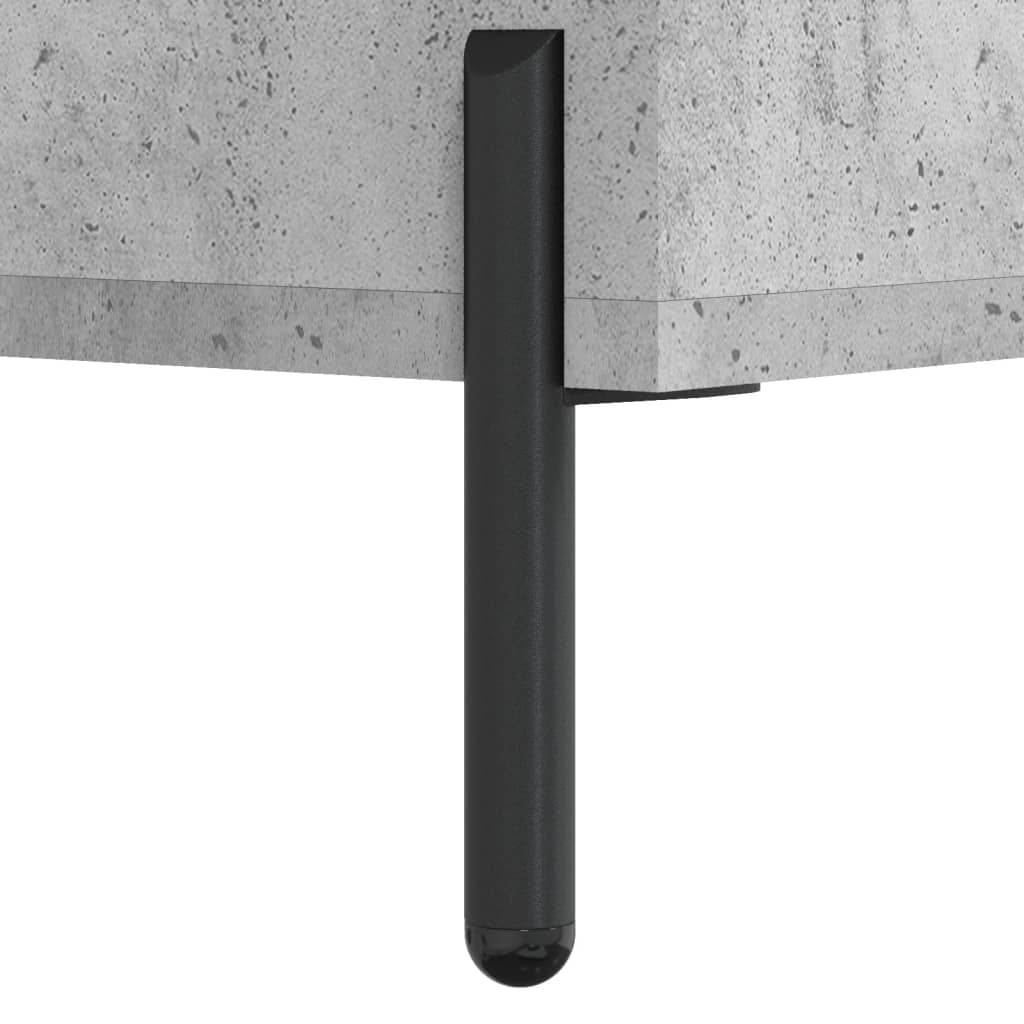Highboard Betongrau 69,5x31x115 cm Holzwerkstoff - Pazzar.ch