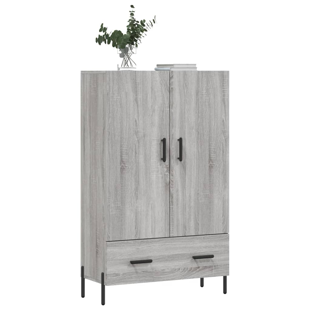 Highboard Grau Sonoma 69,5x31x115 cm Holzwerkstoff - Pazzar.ch