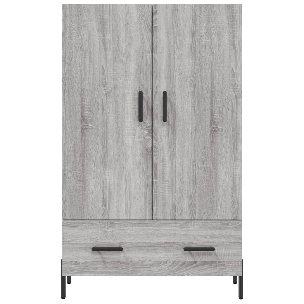 Highboard Grau Sonoma 69,5x31x115 cm Holzwerkstoff - Pazzar.ch