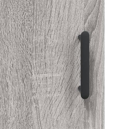 Highboard Grau Sonoma 69,5x31x115 cm Holzwerkstoff - Pazzar.ch