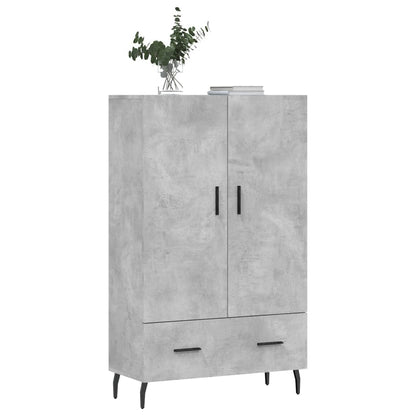 Highboard Betongrau 69,5x31x115 cm Holzwerkstoff - Pazzar.ch