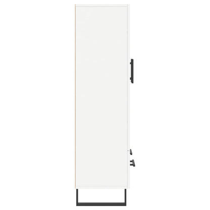 Highboard Weiß 69,5x31x115 cm Holzwerkstoff - Pazzar.ch