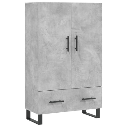 Highboard Betongrau 69,5x31x115 cm Holzwerkstoff - Pazzar.ch