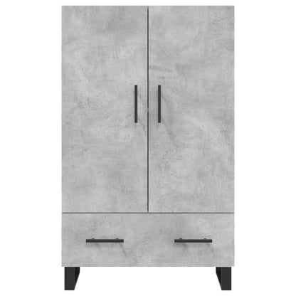 Highboard Betongrau 69,5x31x115 cm Holzwerkstoff - Pazzar.ch