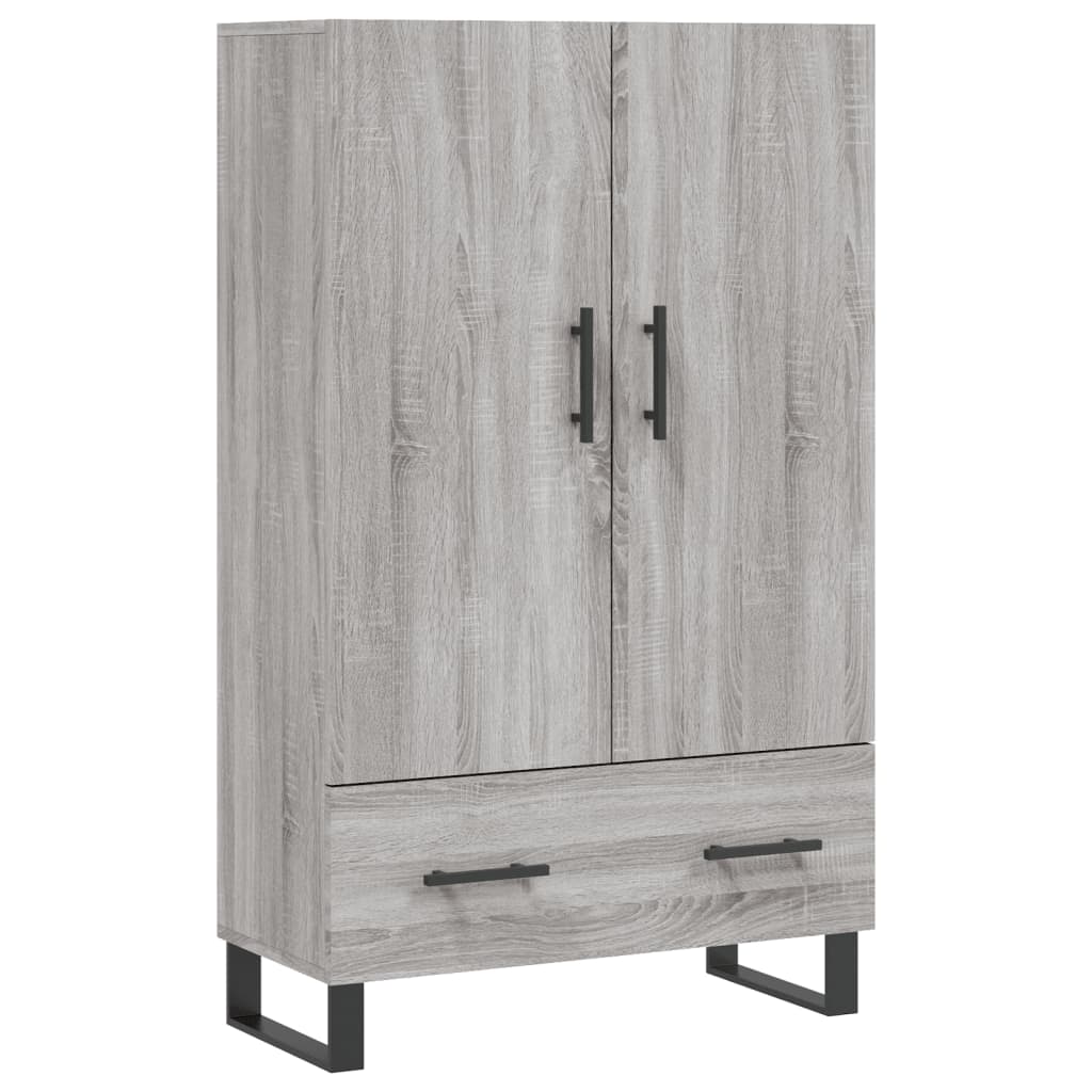 Highboard Grau Sonoma 69,5x31x115 cm Holzwerkstoff - Pazzar.ch
