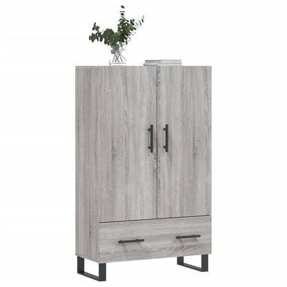 Highboard Grau Sonoma 69,5x31x115 cm Holzwerkstoff - Pazzar.ch