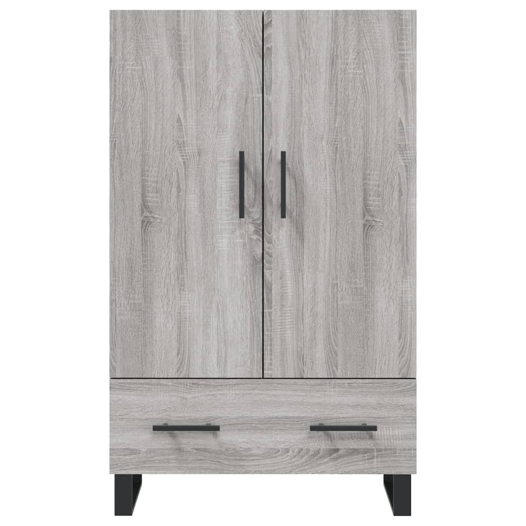 Highboard Grau Sonoma 69,5x31x115 cm Holzwerkstoff - Pazzar.ch