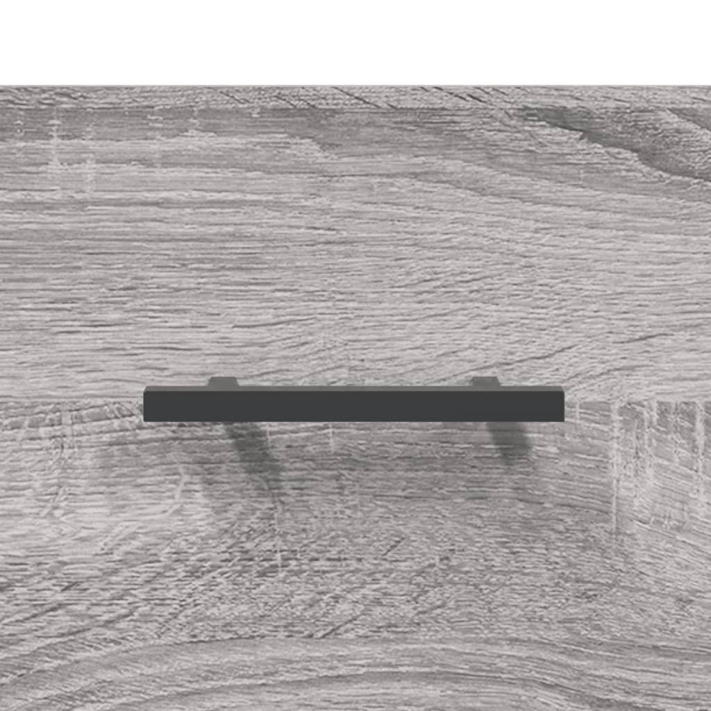 Highboard Grau Sonoma 69,5x31x115 cm Holzwerkstoff