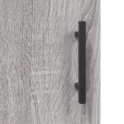 Highboard Grau Sonoma 69,5x31x115 cm Holzwerkstoff - Pazzar.ch