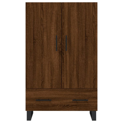 Highboard Braun Eichen-Optik 69,5x31x115 cm Holzwerkstoff - Pazzar.ch