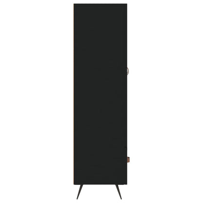 Highboard Schwarz 69,5x31x115 cm Holzwerkstoff - Pazzar.ch