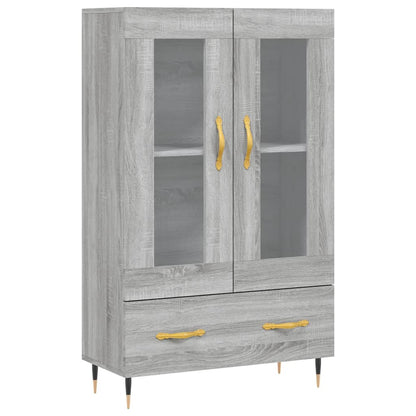 Highboard Grau Sonoma 69,5x31x115 cm Holzwerkstoff - Pazzar.ch