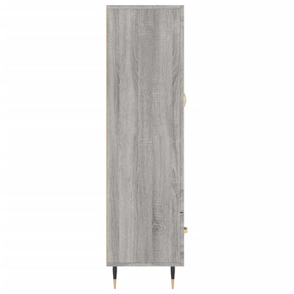 Highboard Grau Sonoma 69,5x31x115 cm Holzwerkstoff - Pazzar.ch
