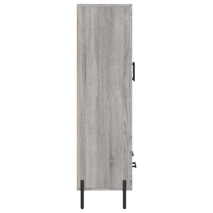 Highboard Grau Sonoma 69,5x31x115 cm Holzwerkstoff - Pazzar.ch