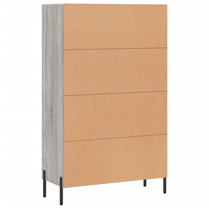 Highboard Grau Sonoma 69,5x31x115 cm Holzwerkstoff - Pazzar.ch