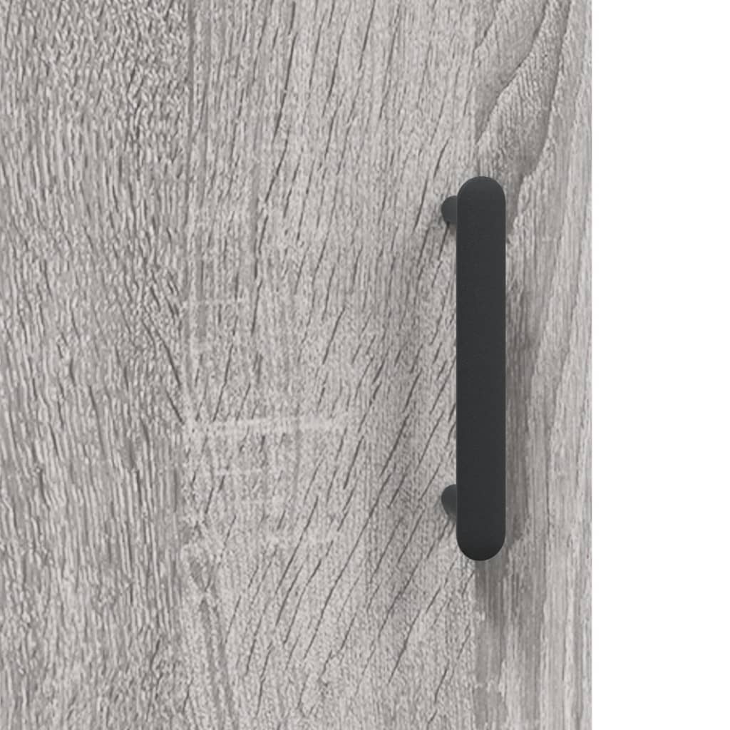 Highboard Grau Sonoma 69,5x31x115 cm Holzwerkstoff - Pazzar.ch