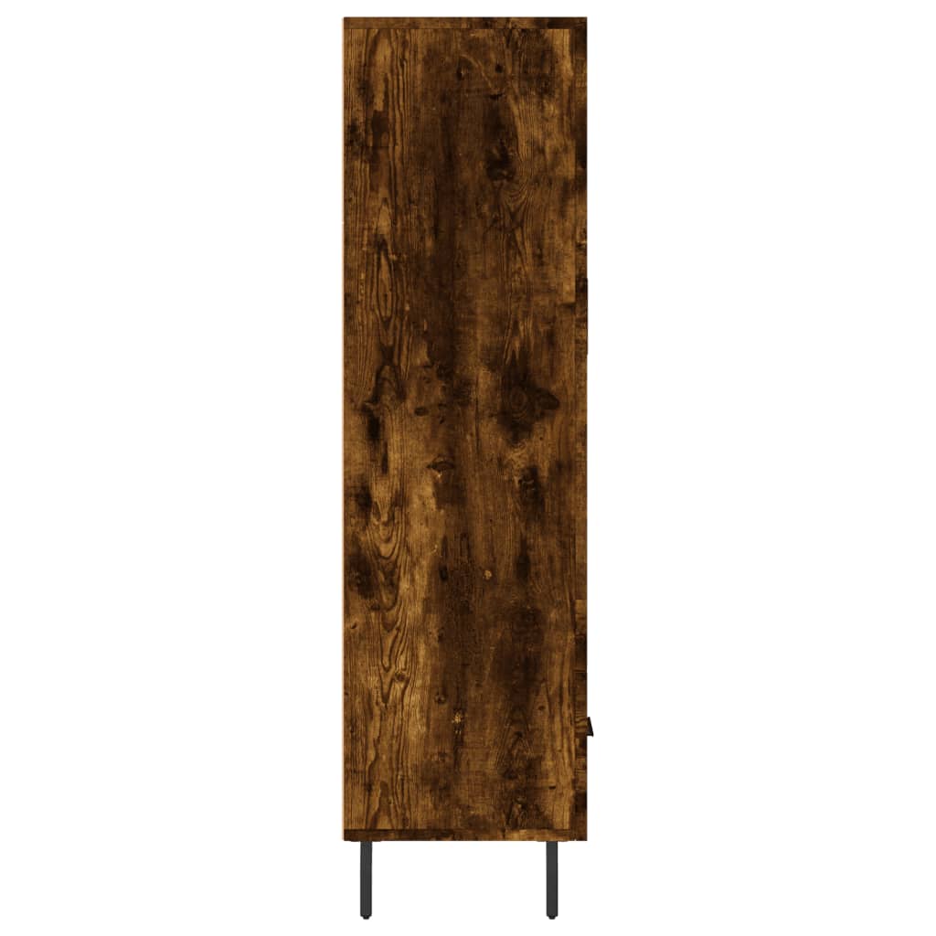 Highboard Räuchereiche 69,5x31x115 cm Holzwerkstoff - Pazzar.ch