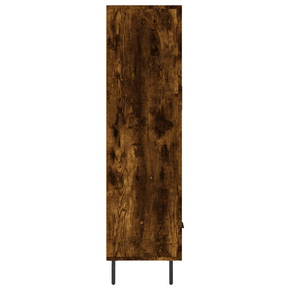 Highboard Räuchereiche 69,5x31x115 cm Holzwerkstoff - Pazzar.ch