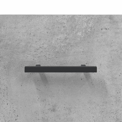 Highboard Betongrau 69,5x31x115 cm Holzwerkstoff - Pazzar.ch