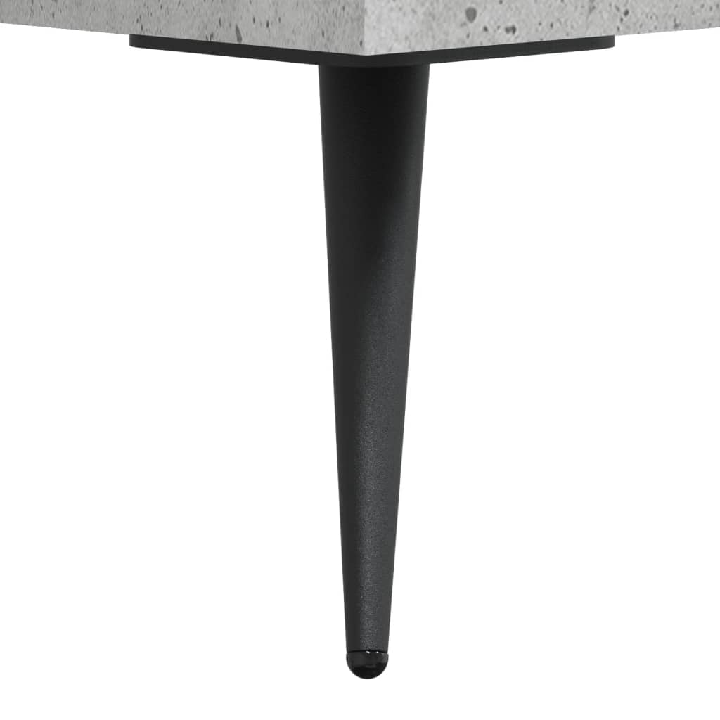 TV-Schrank Betongrau 80x36x50 cm Holzwerkstoff - Pazzar.ch
