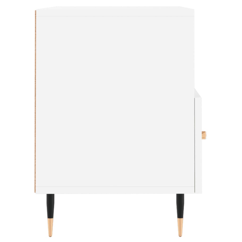 TV-Schrank Weiß 80x36x50 cm Holzwerkstoff - Pazzar.ch