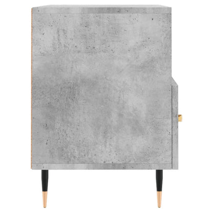 TV-Schrank Betongrau 80x36x50 cm Holzwerkstoff - Pazzar.ch