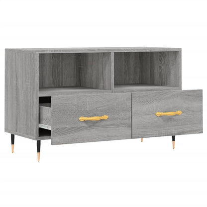 TV-Schrank Grau Sonoma 80x36x50 cm Holzwerkstoff - Pazzar.ch