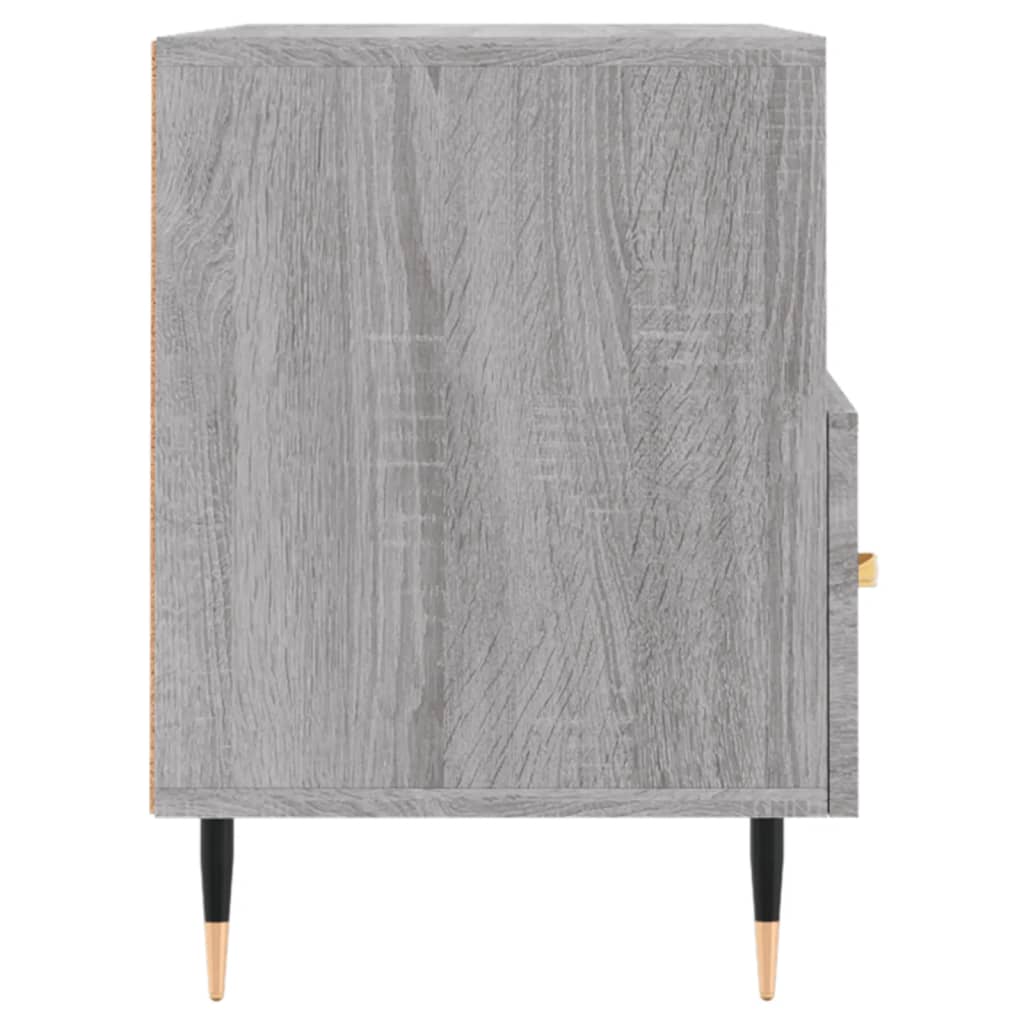 TV-Schrank Grau Sonoma 80x36x50 cm Holzwerkstoff - Pazzar.ch