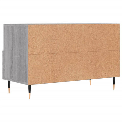 TV-Schrank Grau Sonoma 80x36x50 cm Holzwerkstoff - Pazzar.ch