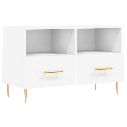 TV-Schrank Weiß 80x36x50 cm Holzwerkstoff - Pazzar.ch