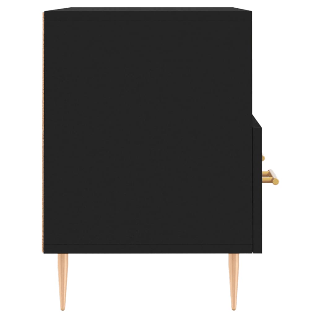 TV-Schrank Schwarz 80x36x50 cm Holzwerkstoff - Pazzar.ch
