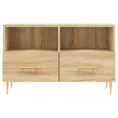 TV-Schrank Sonoma-Eiche 80x36x50 cm Holzwerkstoff - Pazzar.ch