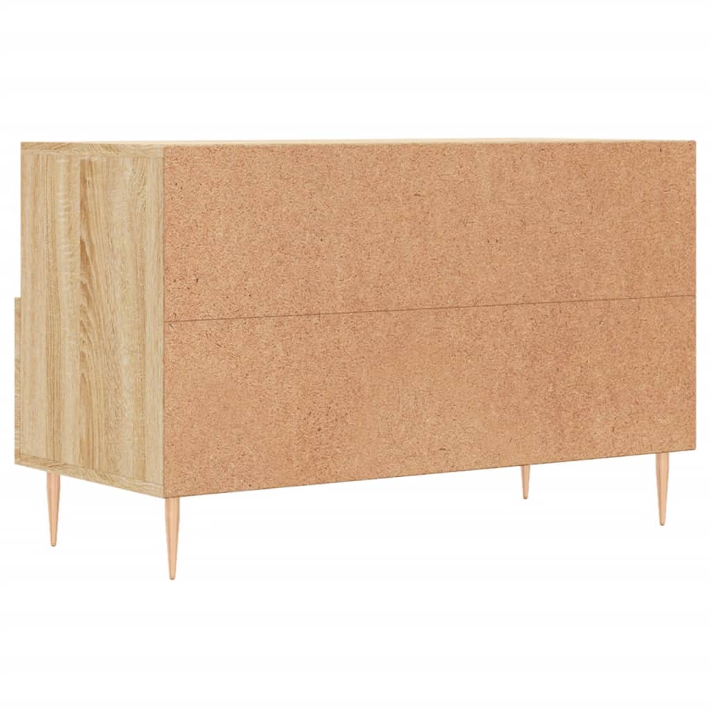 TV-Schrank Sonoma-Eiche 80x36x50 cm Holzwerkstoff - Pazzar.ch