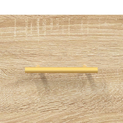 TV-Schrank Sonoma-Eiche 80x36x50 cm Holzwerkstoff - Pazzar.ch