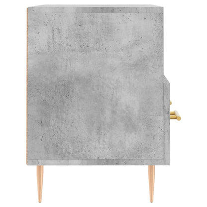 TV-Schrank Betongrau 80x36x50 cm Holzwerkstoff - Pazzar.ch