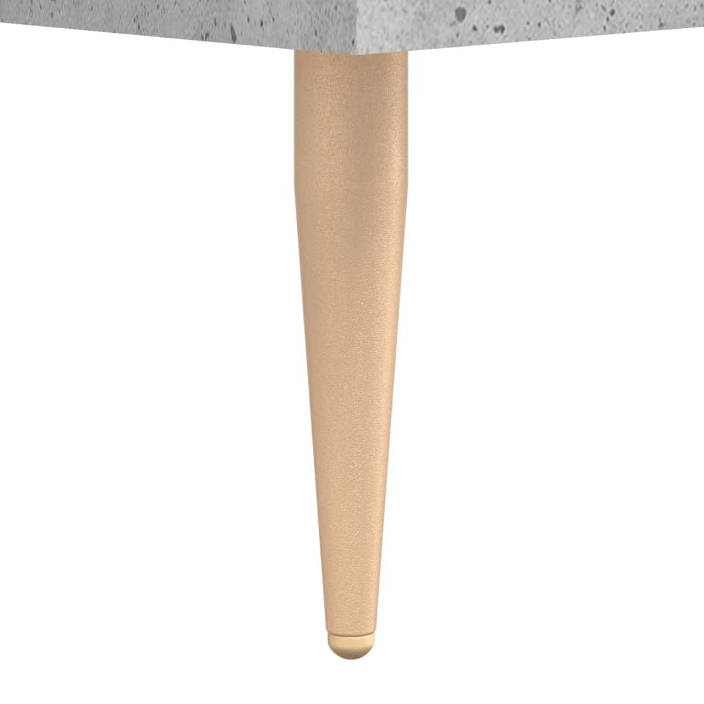 TV-Schrank Betongrau 80x36x50 cm Holzwerkstoff - Pazzar.ch