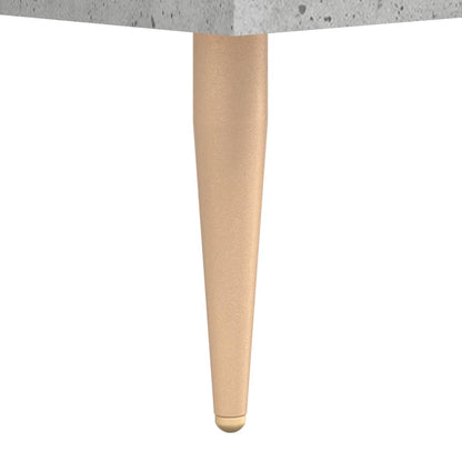 TV-Schrank Betongrau 80x36x50 cm Holzwerkstoff - Pazzar.ch