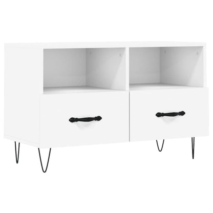 TV-Schrank Weiß 80x36x50 cm Holzwerkstoff - Pazzar.ch