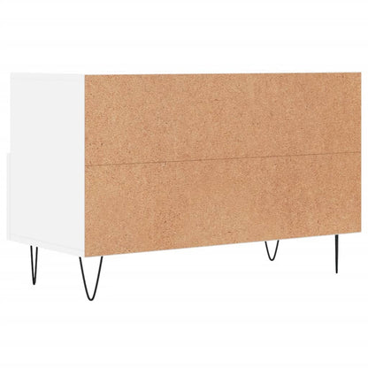 TV-Schrank Weiß 80x36x50 cm Holzwerkstoff - Pazzar.ch