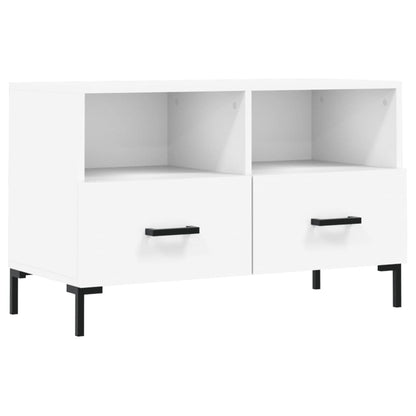 TV-Schrank Weiß 80x36x50 cm Holzwerkstoff - Pazzar.ch
