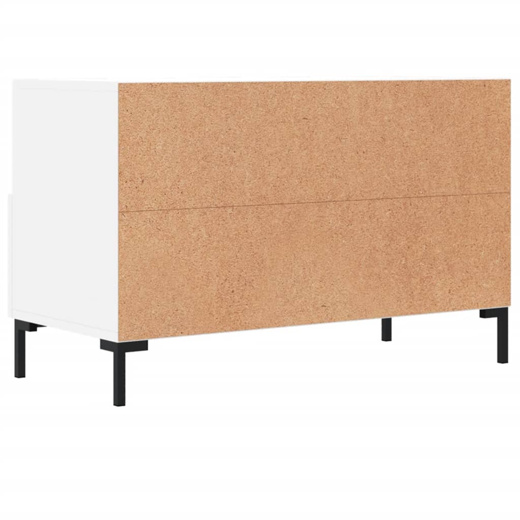 TV-Schrank Weiß 80x36x50 cm Holzwerkstoff - Pazzar.ch