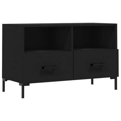 TV-Schrank Schwarz 80x36x50 cm Holzwerkstoff - Pazzar.ch