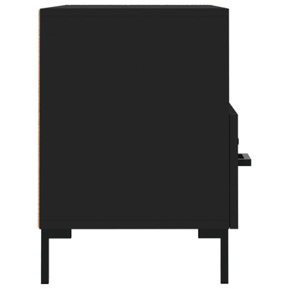 TV-Schrank Schwarz 80x36x50 cm Holzwerkstoff - Pazzar.ch