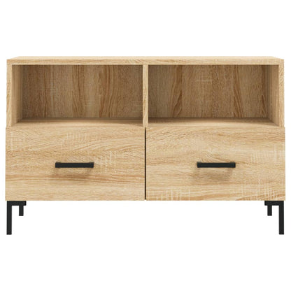 TV-Schrank Sonoma-Eiche 80x36x50 cm Holzwerkstoff - Pazzar.ch