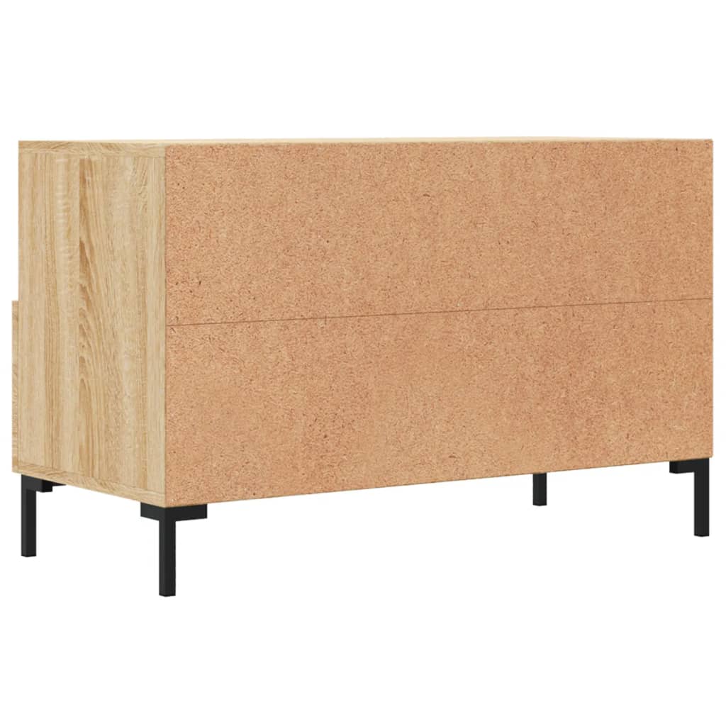 TV-Schrank Sonoma-Eiche 80x36x50 cm Holzwerkstoff - Pazzar.ch