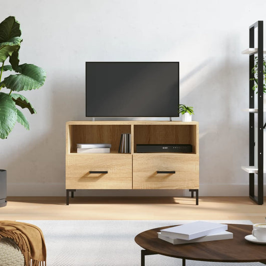 TV-Schrank Sonoma-Eiche 80x36x50 cm Holzwerkstoff - Pazzar.ch