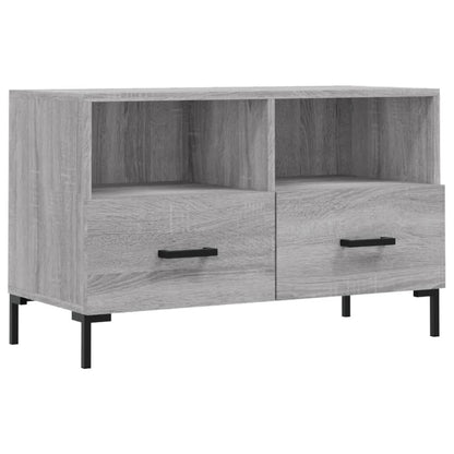 TV-Schrank Grau Sonoma 80x36x50 cm Holzwerkstoff - Pazzar.ch