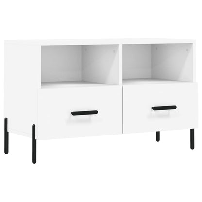 TV-Schrank Weiß 80x36x50 cm Holzwerkstoff - Pazzar.ch