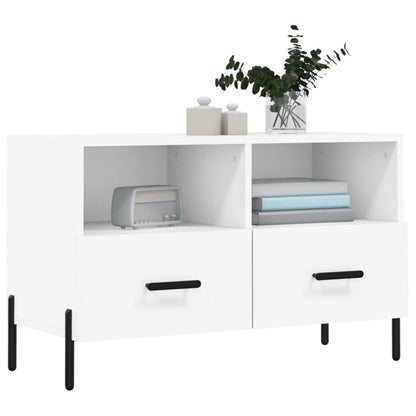 TV-Schrank Weiß 80x36x50 cm Holzwerkstoff - Pazzar.ch